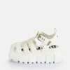 Women BUFFALO Vegan Shoes^Ava Fisher Platform Sandals Vegan