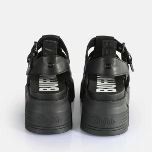 Women BUFFALO Vegan Shoes^Ava Fisher Platform Sandals Vegan