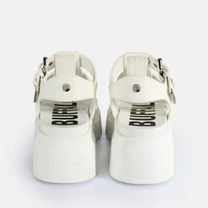 Women BUFFALO Vegan Shoes^Ava Fisher Platform Sandals Vegan