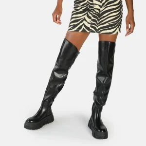Women BUFFALO Vegan Shoes^Ava Overknee Boot Vegan