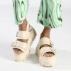Women BUFFALO Vegan Shoes^Ava Platform Sandals Vegan