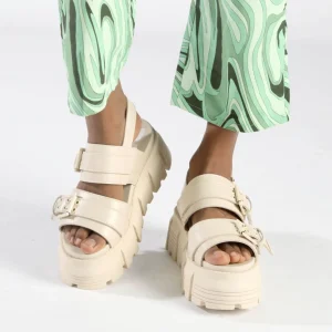 Women BUFFALO Vegan Shoes^Ava Platform Sandals Vegan