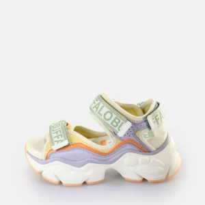 Women BUFFALO Vegan Shoes^Binary 0 Platform Sandals Vegan