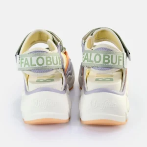 Women BUFFALO Vegan Shoes^Binary 0 Platform Sandals Vegan