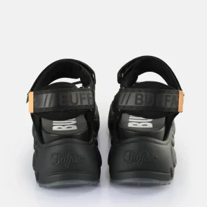 Women BUFFALO Vegan Shoes^Binary 0 Platform Sandals Vegan
