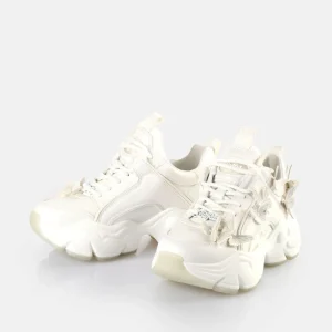 Women BUFFALO Bridal Shoes^Binary Butterfly Sneakers Low Vegan