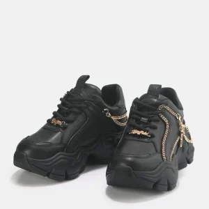 Men BUFFALO Men Shoes^Binary Chain 2.0 Men - Sneaker Low - Imi Nappa - /Gold