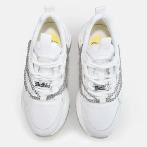 Women BUFFALO Vegan Shoes^Binary Chain Trainer Low Vegan