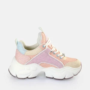 Women BUFFALO Vegan Shoes^Binary Glam Sneakers Low Vegan