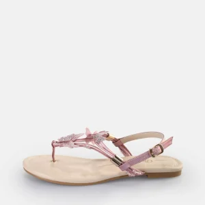 Women BUFFALO Vegan Shoes^Capri Sparkling Butterfly Sandals Vegan