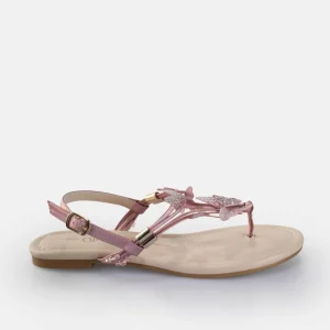 Women BUFFALO Vegan Shoes^Capri Sparkling Butterfly Sandals Vegan