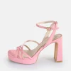 Women BUFFALO Occasion Shoes^Cherry Cage Heeled Sandals Vegan
