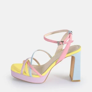Women BUFFALO Occasion Shoes^Cherry Cage Heeled Sandals Vegan