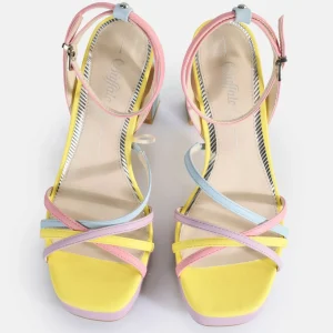 Women BUFFALO Occasion Shoes^Cherry Cage Heeled Sandals Vegan