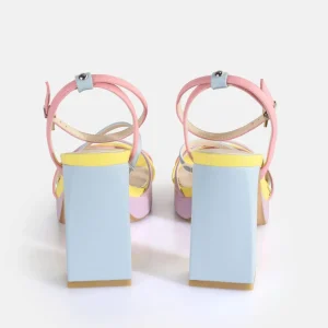 Women BUFFALO Occasion Shoes^Cherry Cage Heeled Sandals Vegan