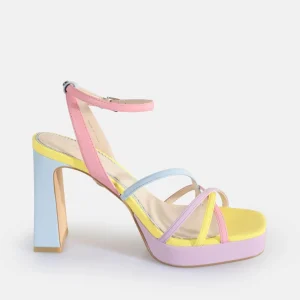 Women BUFFALO Occasion Shoes^Cherry Cage Heeled Sandals Vegan
