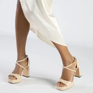 Women BUFFALO Occasion Shoes^Cherry Neat Heeled Sandals Vegan