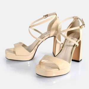 Women BUFFALO Occasion Shoes^Cherry Neat Heeled Sandals Vegan