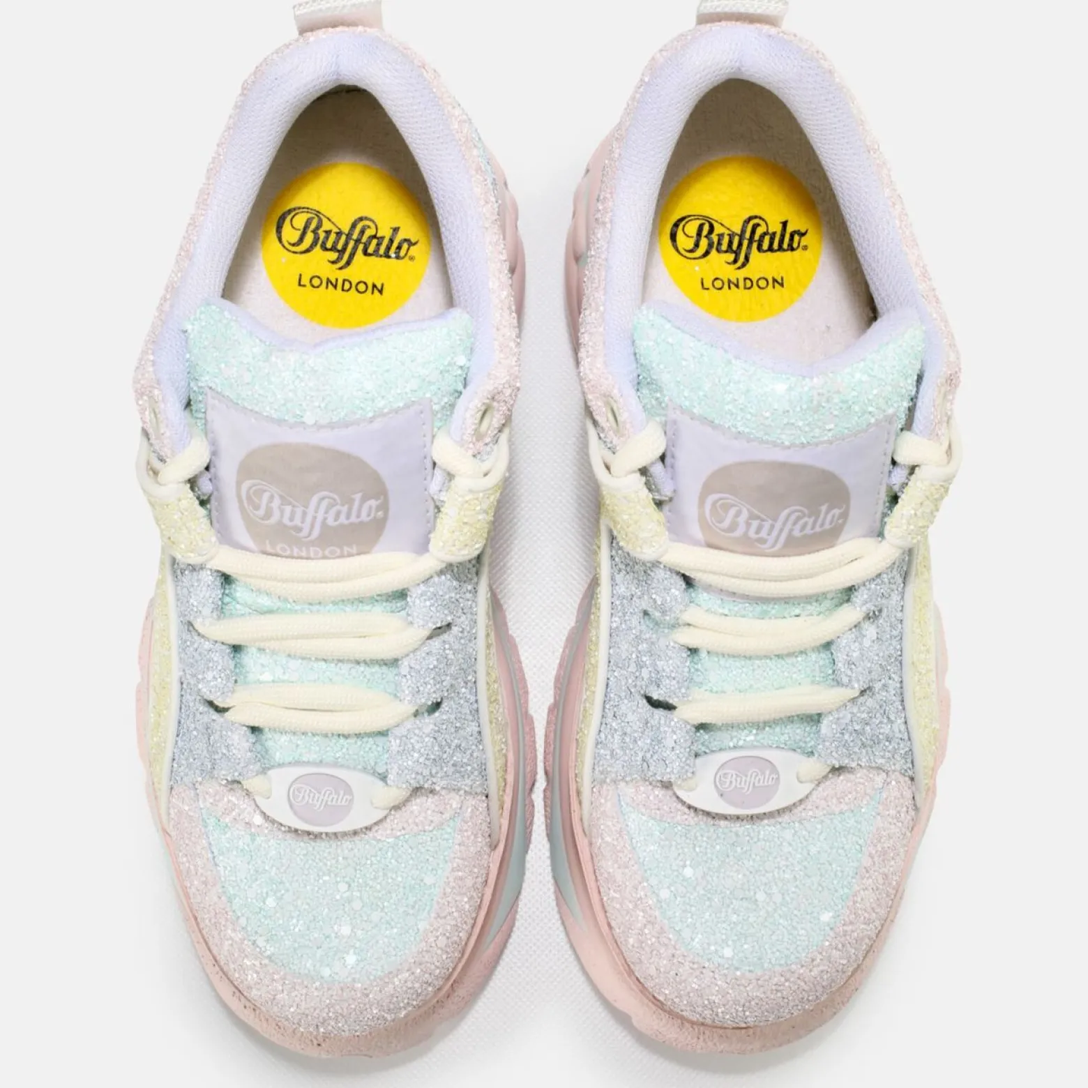 classic_sneaker_low_vegan_glitter_2.webp Women BUFFALO Vegan Shoes^Classic Sneaker Low Vegan Glitter