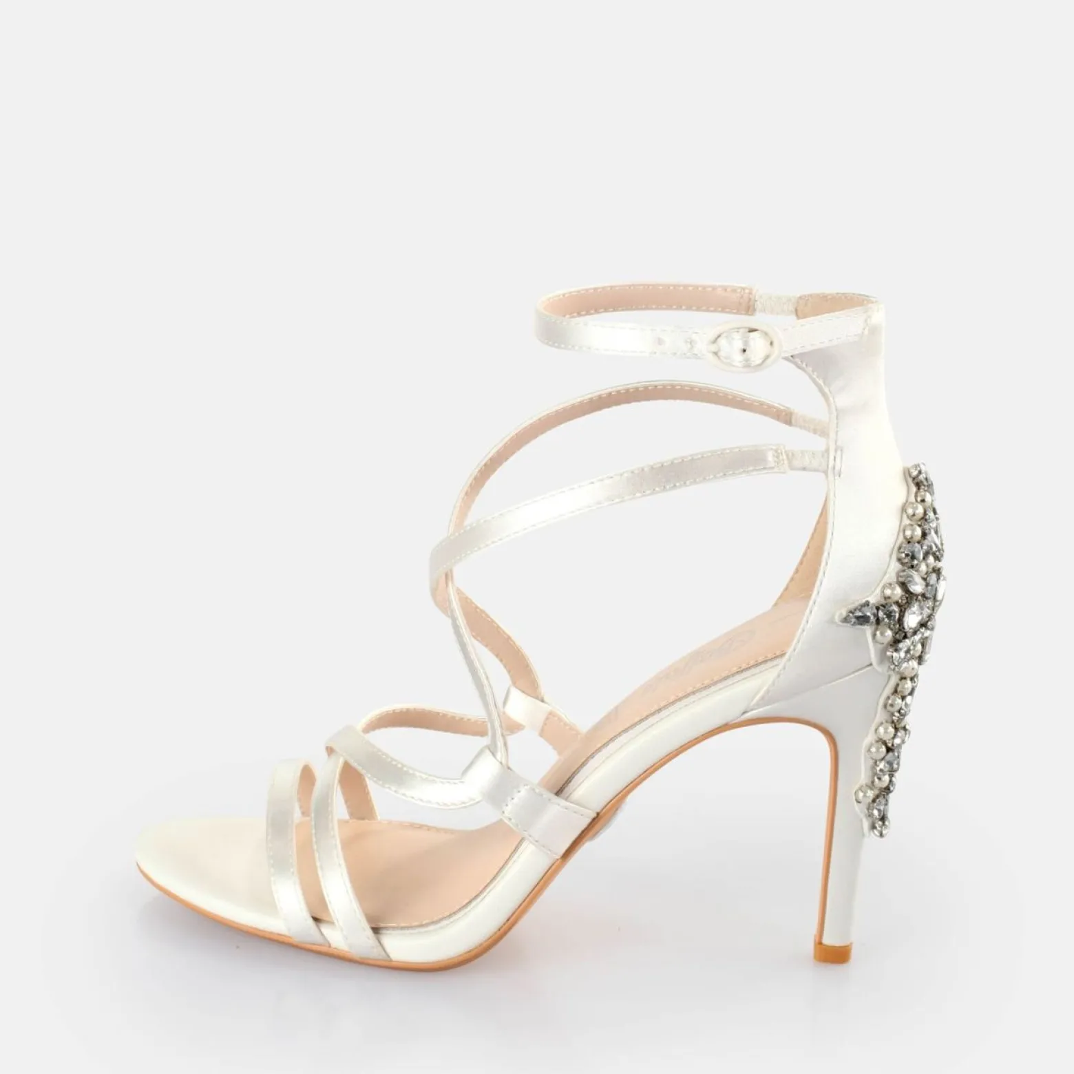 claudia_anklestrap_sandal_0.webp Women BUFFALO Bridal Shoes^Claudia Ankle-Strap Sandal