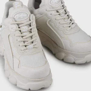 Women BUFFALO Vegan Shoes^Cld Chai - Sneaker - Imi Nubuck/Mesh -
