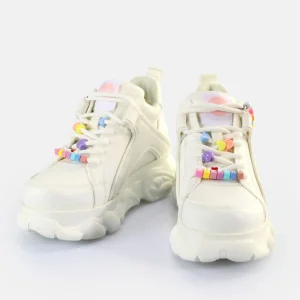Women BUFFALO Vegan Shoes^Cld Corin Candy Sneakers Low Vegan