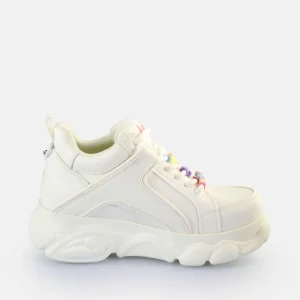 Women BUFFALO Vegan Shoes^Cld Corin Candy Sneakers Low Vegan