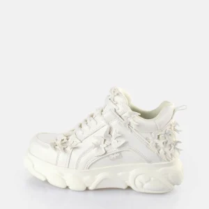 Women BUFFALO Bridal Shoes^Cld Corin Dove Sneakers Low Vegan