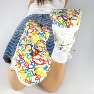 Women BUFFALO Vegan Shoes^Cld Corin Hearts