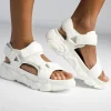Women BUFFALO Vegan Shoes^Cld Tec Platform Sandals Vegan