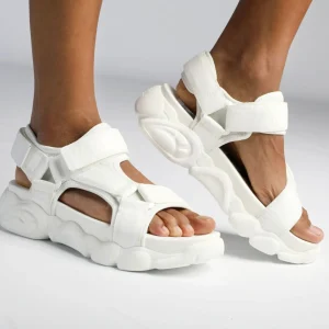 Women BUFFALO Vegan Shoes^Cld Tec Platform Sandals Vegan