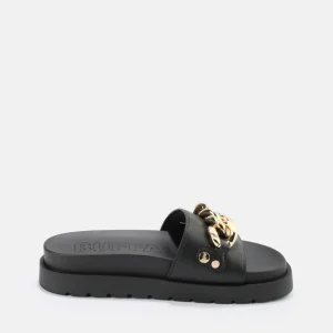 Women BUFFALO Vegan Shoes^Eve Chain Platform Sandals Vegan