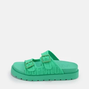 Women BUFFALO Vegan Shoes^Eve Sol Platform Sandals Vegan