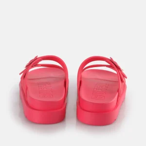 Women BUFFALO Vegan Shoes^Eve Sol Platform Slide Vegan