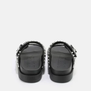 Women BUFFALO Vegan Shoes^Eve Stud Platform Sandals Vegan