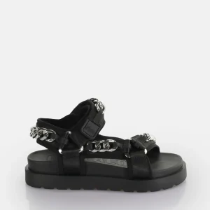 Women BUFFALO Vegan Shoes^Eve Track C Platform Slide Vegan