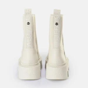 Women BUFFALO Ankle Boots^Flora Chelsea Hi Boot Vegan