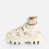 Women BUFFALO Vegan Shoes^Flora Fisher Platform Sandals Vegan