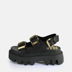 Women BUFFALO Vegan Shoes^Flora On Platform Sandals Vegan
