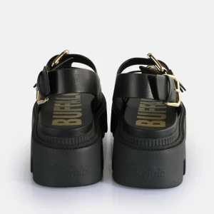 Women BUFFALO Vegan Shoes^Flora On Platform Sandals Vegan