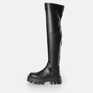 Women BUFFALO Vegan Shoes^Flora Overknee Boot Vegan