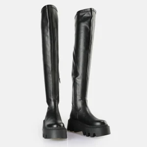 Women BUFFALO Vegan Shoes^Flora Overknee Boot Vegan
