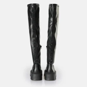 Women BUFFALO Vegan Shoes^Flora Overknee Boot Vegan