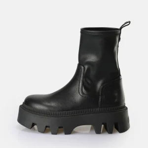 Women BUFFALO Vegan Shoes^Flora Sock Boot Vegan