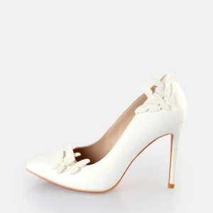 Women BUFFALO Bridal Shoes^Janet Butterfly Heeled Sandals