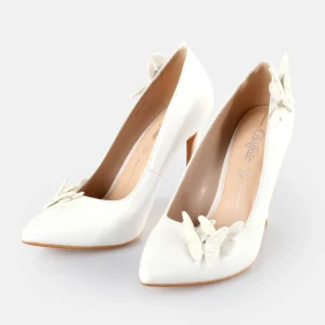 Women BUFFALO Bridal Shoes^Janet Butterfly Heeled Sandals