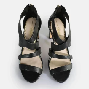 Women BUFFALO Occasion Shoes^Jean Flow Heeled Sandals Vegan