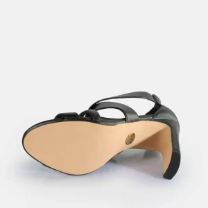 Women BUFFALO Occasion Shoes^Jean Flow Heeled Sandals Vegan
