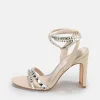 Women BUFFALO Occasion Shoes^Jean Glam High-Heeled Sandal Vegan