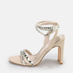 Women BUFFALO Occasion Shoes^Jean Glam High-Heeled Sandal Vegan